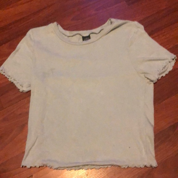 wild fable Other - cropped baby blue shirt